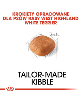 Royal Canin West Highland White Terrier Adult Karma Sucha Dla Psów Dorosłych Rasy West Highland White Terrier 1,5Kg