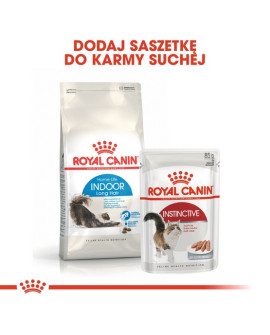 Royal Canin Indoor Long Hair Karma Sucha Dla Kotów Dorosłych, Długowłose, Przebywających Wyłącznie W Domu 400G