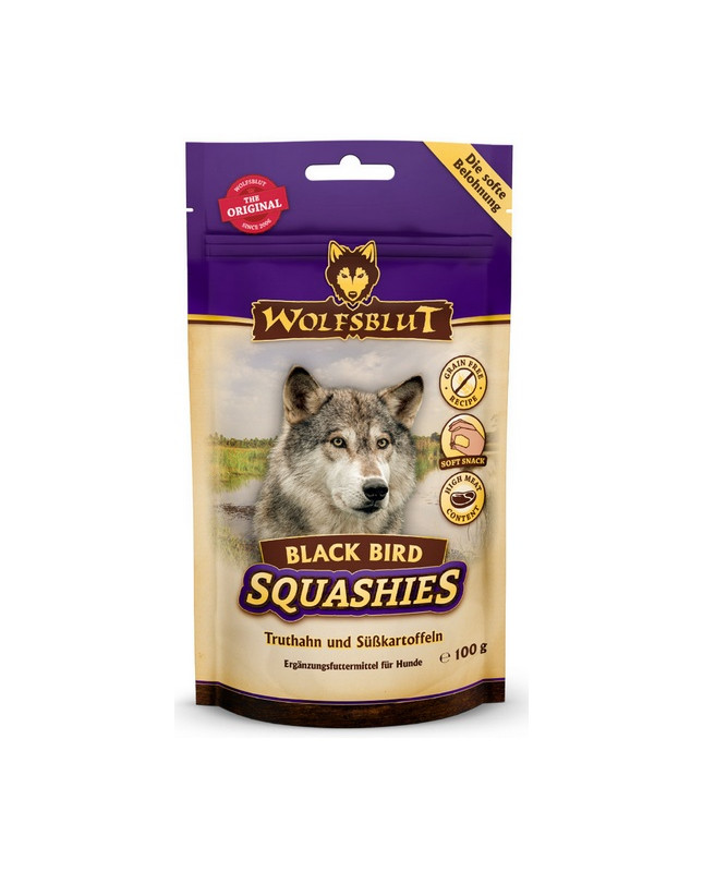 Wolfsblut Dog Squashies Black Bird 100G