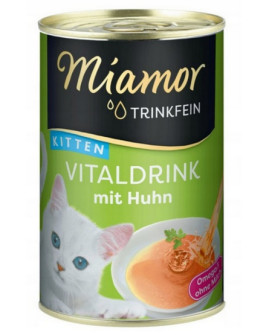 Miamor Vitaldrink Kitten Z Kurczakiem Puszka 135G