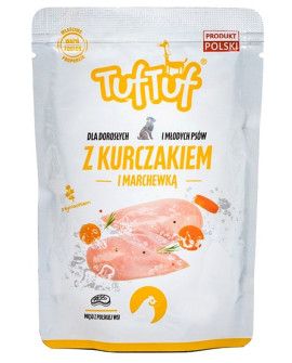 Tuf Tuf Kurczak Z Marchewką Dla Psa Saszetka 500G