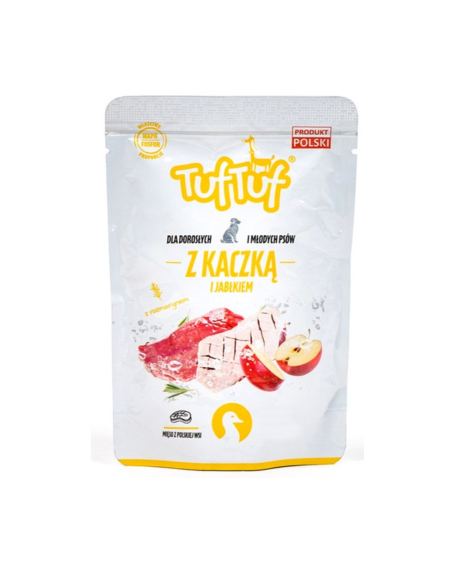 Tuf Tuf Kaczka Z Jabłkiem Dla Psa Saszetka 500G