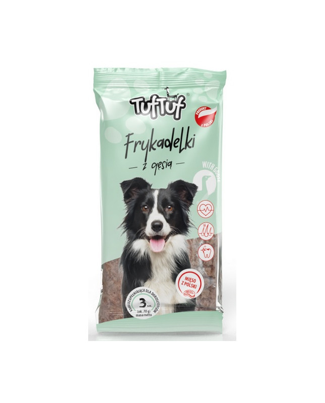 Tuf Tuf Frykadelki Z Gesią Dla Psa 3Szt