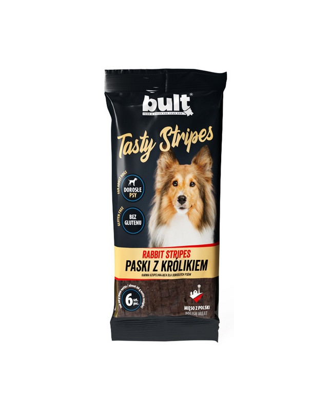 Bult Tasty Stripes Paski Z Królikiem 6Szt