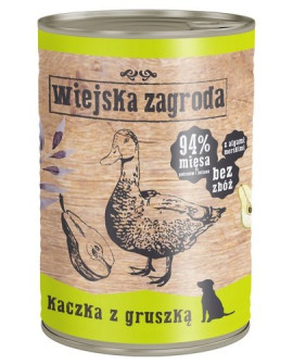 Wiejska Zagroda Kaczka Z Gruszką Puszka 400G