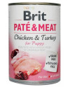 Brit Pate & Meat Dog Puppy Puszka 400G