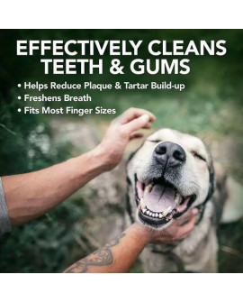 Vet's Best Czyściki Do Zębów Napalcowe 50Szt.