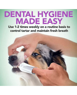 Vet's Best Czyściki Do Zębów Napalcowe 50Szt.