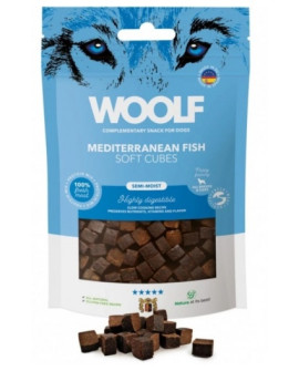 Woolf Soft Cubes Mediterranean Fish 100G