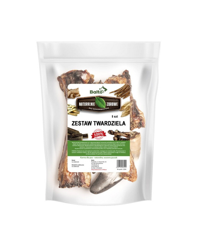 Balto Zestaw Gryzaków Twardziela 7Szt