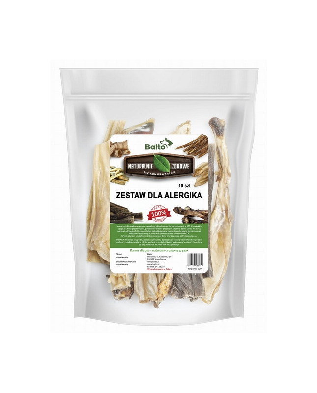 Balto Zestaw Gryzaków Dla Alergika 10Szt