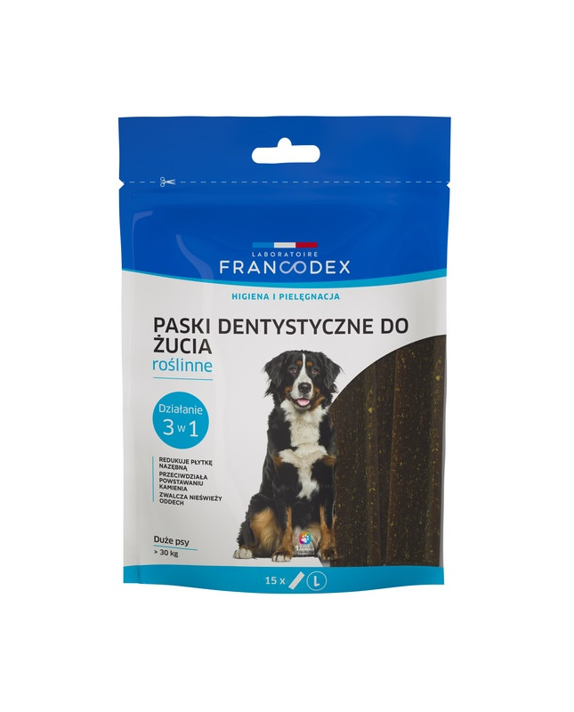 Francodex Paski Dental L 15Szt 502,5G [Fr179612]
