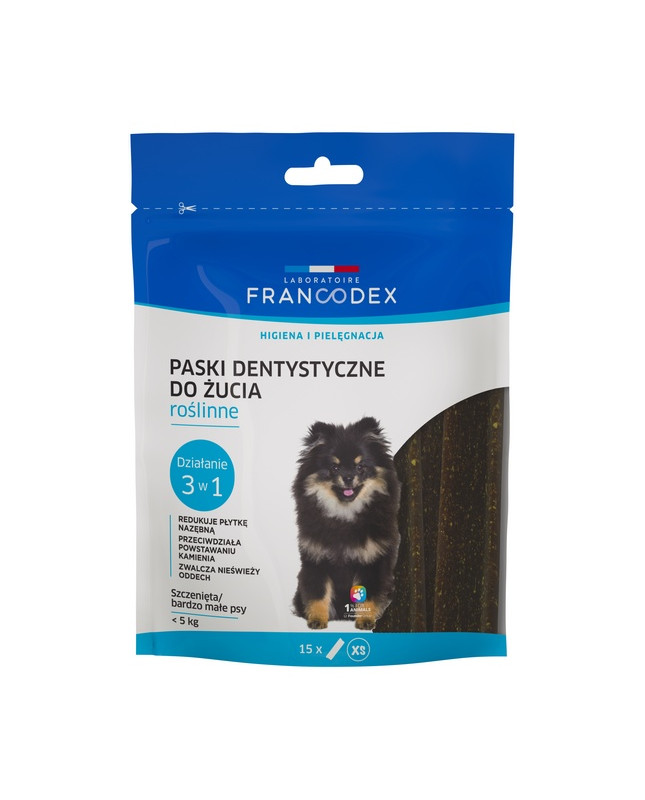 Francodex Paski Dental Xs 15Szt 114G [Fr179609]