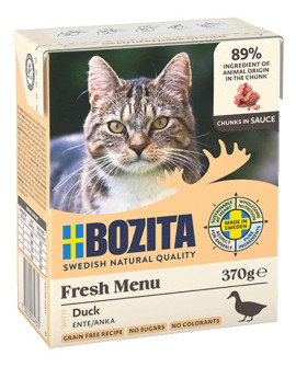 Bozita Z Kaczką Kawałki W Sosie Kartonik 370G