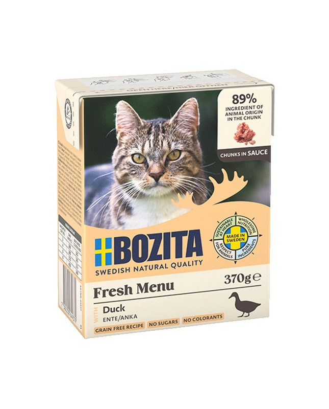 Bozita Z Kaczką Kawałki W Sosie Kartonik 370G