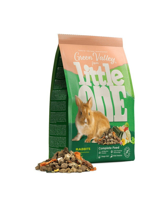 Little One Zielona Dolina Pokarm Dla Królika 750G