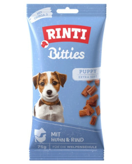 Rinti Bitties Puppy Huhn & Rind - Kurczak I Wołowina 75G
