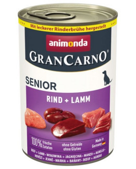 Animonda Grancarno Original Senior Rind Lamm Wołowina + Jagnięcina Puszka 400G