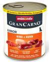 Animonda Grancarno Original Junior Rind Huhn Wołowina + Kurczak Puszka 800G