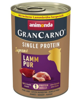 Animonda Grancarno Single Protein Jagnięcina Puszka 400G