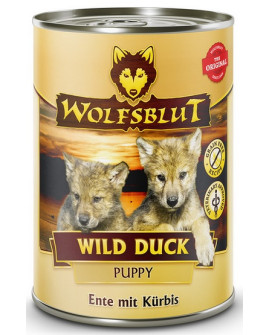 Wolfsblut Dog Wild Duck Puppy Kaczka I Bataty Puszka 395G