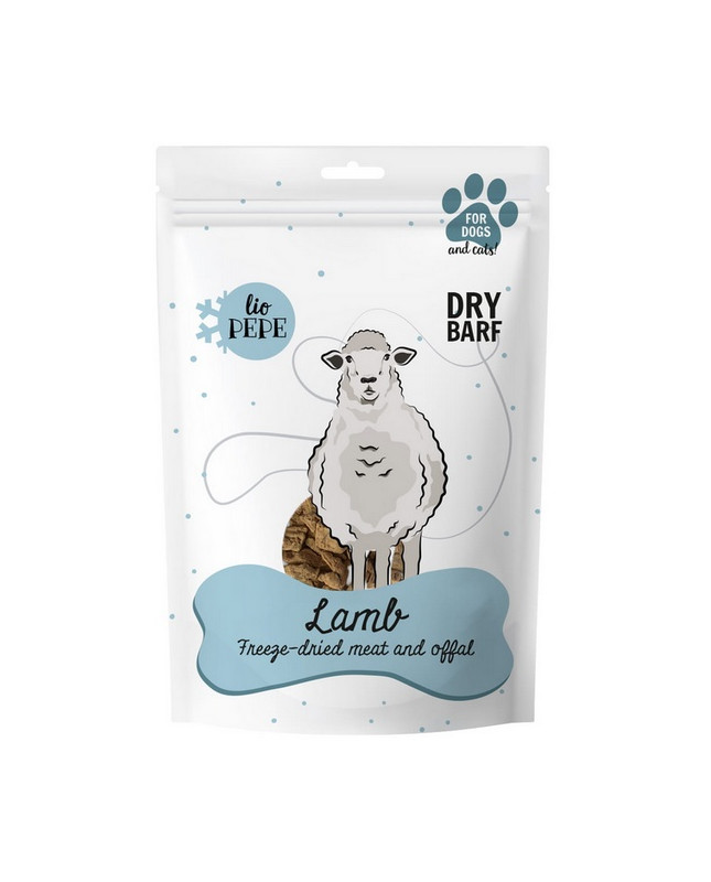 Paka Zwierzaka Lio Pepe Przysmak Lamb (Płuco Jagnięce) 50G