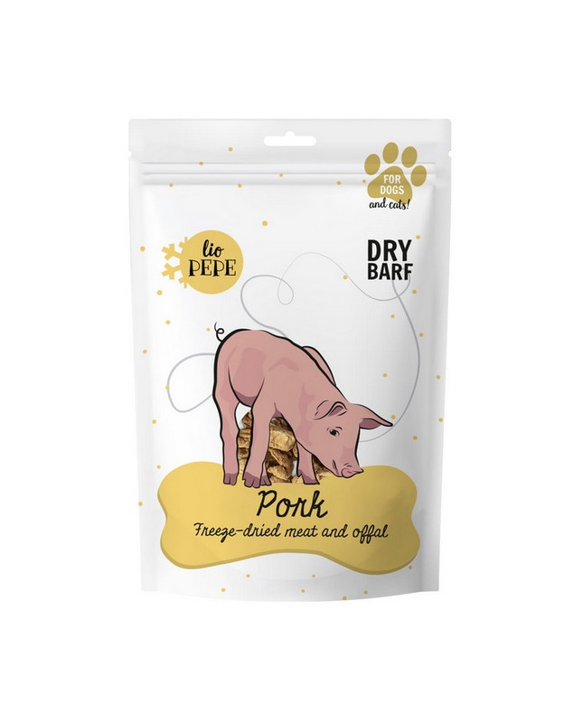 Paka Zwierzaka Lio Pepe Przysmak Pork (Polędwiczka Wieprzowa) 60G