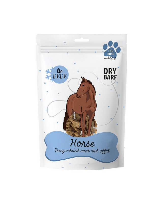 Paka Zwierzaka Lio Pepe Przysmak Horse (Wątróbka Końska) 60G