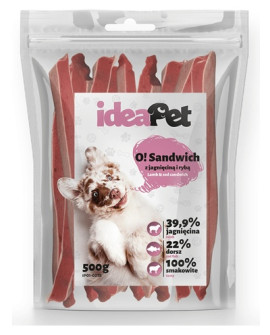 Ideapet Sandwich Z Jagnięciną I Rybą 500G