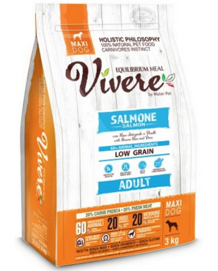 Vivere Dog Maxi Adult Salmon 3Kg