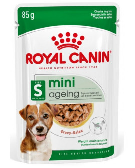 Royal Canin Mini Ageing Karma Mokra W Sosie Dla Psów Dojrzałych Po 8 Roku Życia, Ras Małych Saszetka 85G