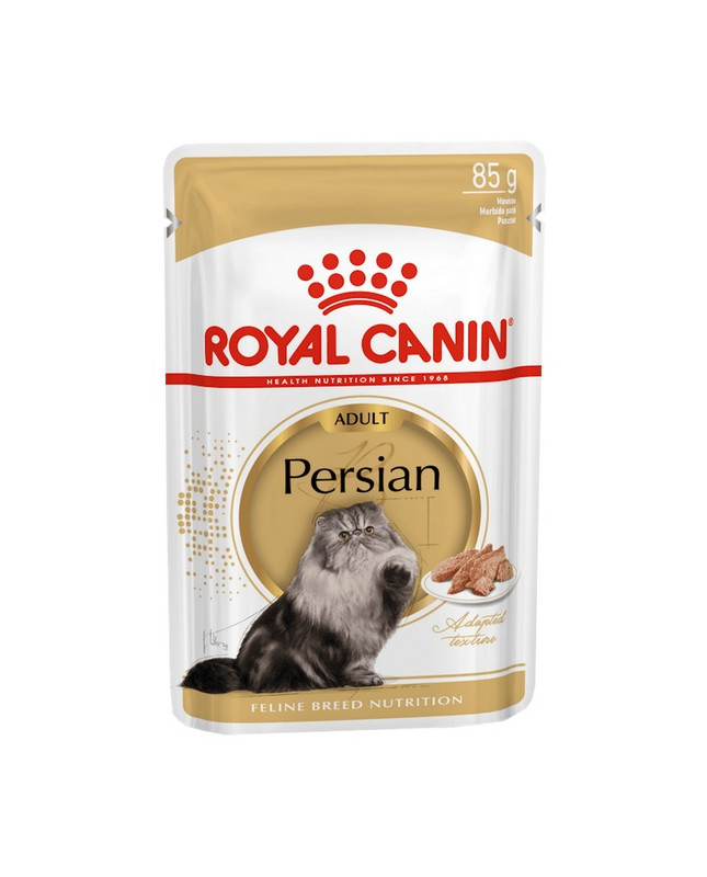 Royal Canin Persian Adult Karma Mokra W Pasztecie Dla Kotów Dorosłych Rasy Perskiej Saszetka 85G