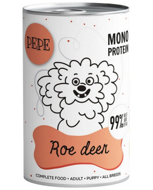 Paka Zwierzaka Pepe Roe Deer (Sarna) Puszka 400G