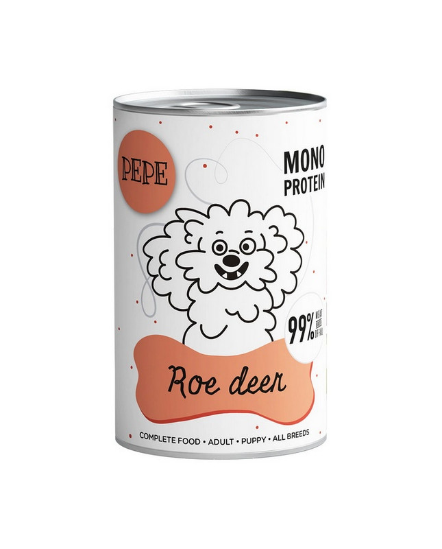 Paka Zwierzaka Pepe Roe Deer (Sarna) Puszka 400G