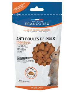 Francodex Przysmak dla królików zapobiegający zakłaczeniu 50g [FR174131]