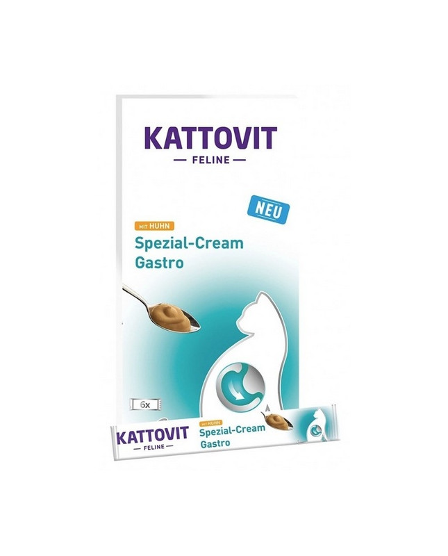 Kattovit Feline Pasta Gastro Cream 90G (6X15G)
