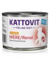 Kattovit Feline Diet Niere/Renal Kurczak Puszka 185G