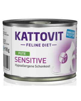 Kattovit Feline Diet Sensitive Indyk Puszka 185G