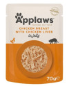 Applaws Saszetka Dla Kota Kurczak Z Wątróbką W Galaretce 70G