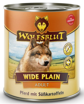 Wolfsblut Dog Wide Plain - Konina I Bataty Puszka 800G