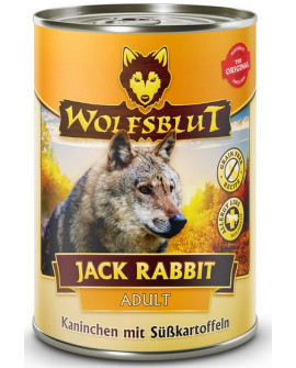 Wolfsblut Dog Jack Rabbit - Królik, Zając I Bataty Puszka 395G