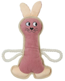 Zolux Zabawka Dla Psa Królik Buddy Różowy 33Cm