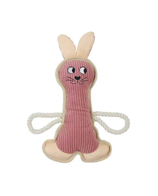 Zolux Zabawka Dla Psa Królik Buddy Różowy 33Cm