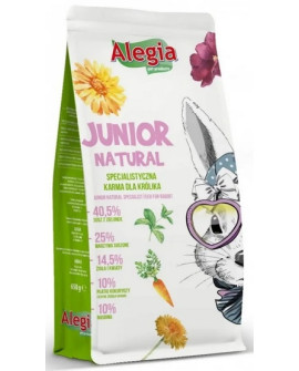Alegia Junior Natural Dla Królika 650G