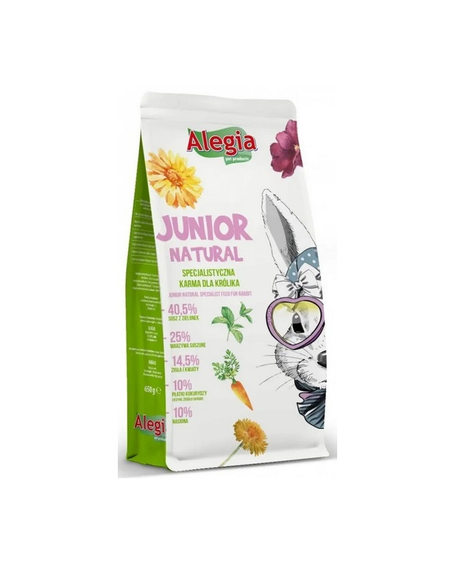 Alegia Junior Natural Dla Królika 650G