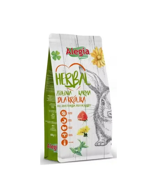 Alegia Herbal Królik 600G