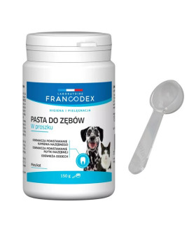 Francodex Pasta Do Zębów W Proszku Dla Psa I Kota 150G