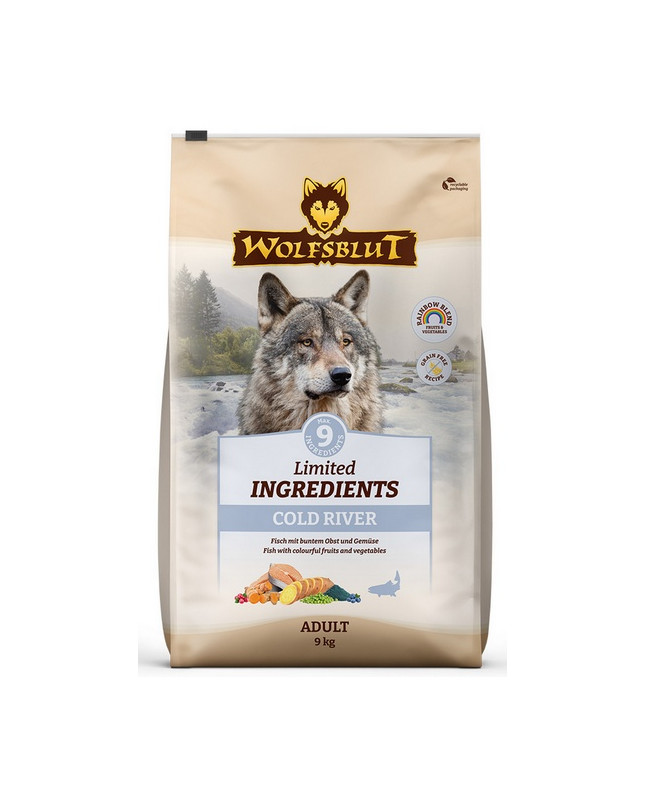 Wolfsblut Dog Limited Ingredients Cold River - Pstrąg I Bataty 9Kg