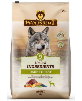 Wolfsblut Dog Limited Ingredients Dark Forest - Dziczyzna I Bataty 9Kg