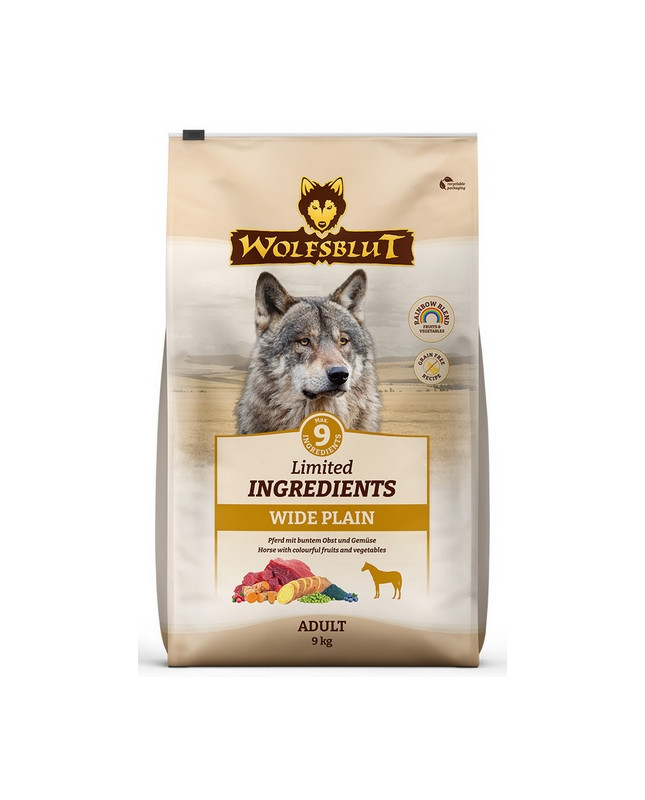 Wolfsblut Dog Limited Ingredients Wide Plain - Konina I Bataty 9Kg